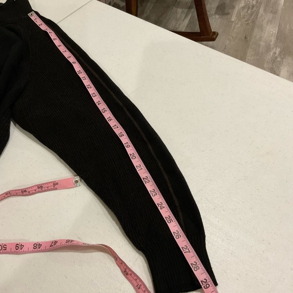 BKE Burnout 1/4 Zip Sweater Athletic Fit Black Cotton/Acrylic Men’s Size Large - Picture 9 of 9